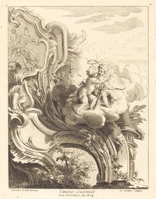 L'Amour Couronnée, 1736. Creator: Antoine Aveline.
