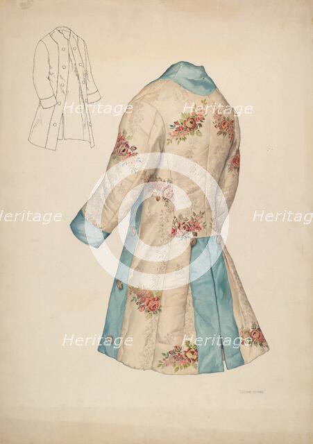 Child's Coat, c. 1940. Creator: Lillian Causey.