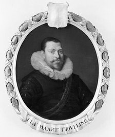 Portrait of Claes Maertensz Thoveling, Director of the Rotterdam Chamber of the Dutch East India Com Creator: Pieter van der Werff.