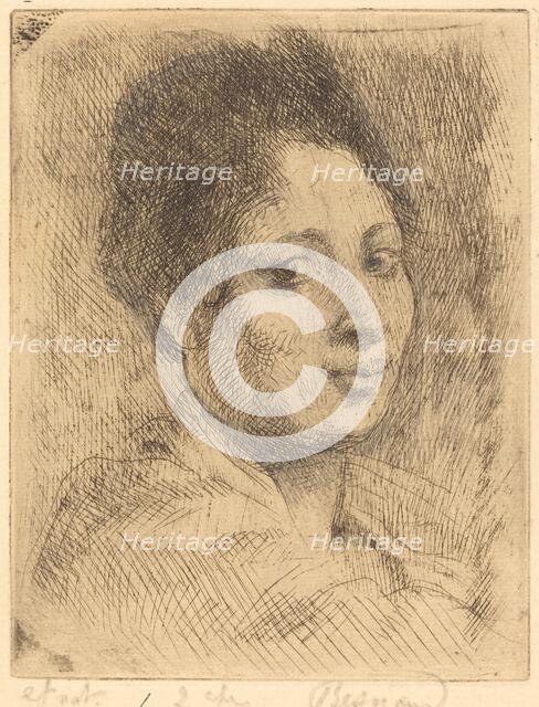 Peppina, 1919. Creator: Paul Albert Besnard.