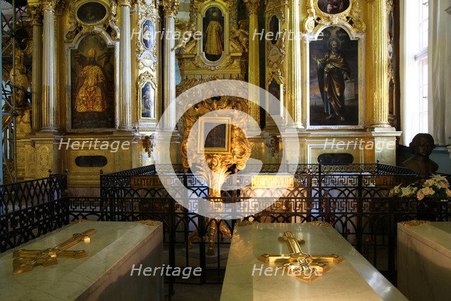 Interior, Peter and Paul Cathedral, St Petersburg, Russia, 2011. Artist: Sheldon Marshall