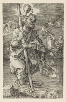 Saint Christopher facing to the Right, 1521.
