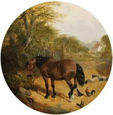 Horses, Pigs and Poultry, 1852. Creator: John Frederick Herring I.