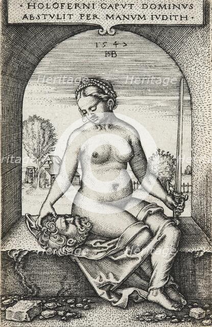 Judith, 1547. Creator: Sebald Beham.