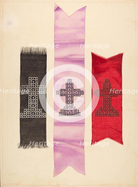 Book Marks, 1938. Creator: J. Howard Iams.