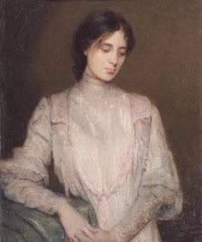 A Gentlewoman, 1906. Creator: Julian Alden Weir.