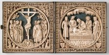 Diptych, French or South Netherlandish, 1400-1450. Creator: Unknown.