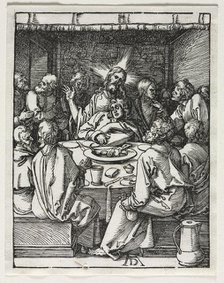 The Small Passion: The Last Supper. Creator: Albrecht Dürer (German, 1471-1528).