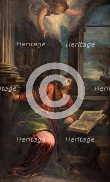 St John the Divine, 1592. Creator: Francesco Bassano II.