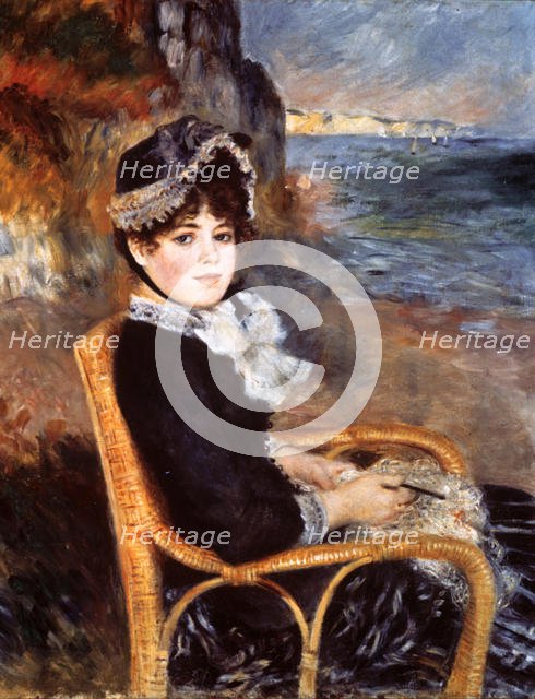 'By the Seashore', 1883. Artist: Pierre-Auguste Renoir