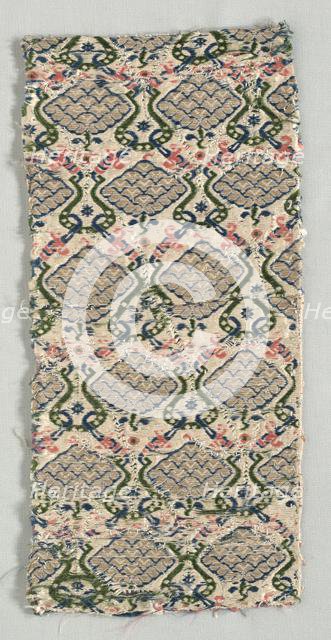 Textile Fragment, 1600s. Creator: Unknown.