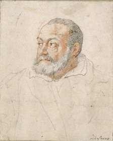 Portrait of a Man, (Barozzi da Vignola), 16th century. Artist: Federico Zuccaro.