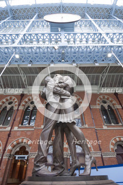 St Pancras Station, 2012. Creator: Ethel Davies.