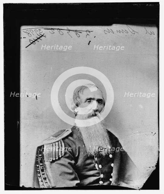 Admiral B.T. Sanders, between 1870 and 1880. Creator: Unknown.