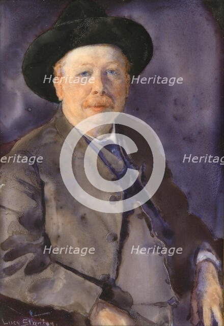 Joel Chandler Harris, c. 1914. Creator: Lucy May Stanton.