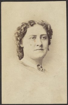 Portrait of Miss Latimer, about 1860. Creator: Unknown.