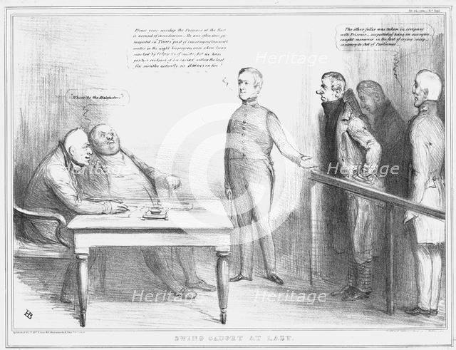 'Swing Caught at Last', 1835. Creator: John Doyle.