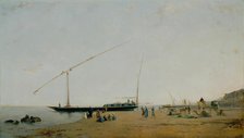 On the Nile, Near Philae, 1871. Creator: Eugene Fromentin.