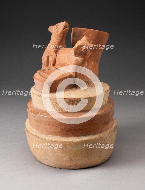 Jar Depicting Mating Rats, 100 B.C./A.D. 500. Creator: Unknown.