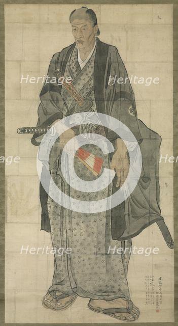 Portrait of Ozora Buzaemon, 1827. Creator: Watanabe Kazan (Japanese, 1793-1841).