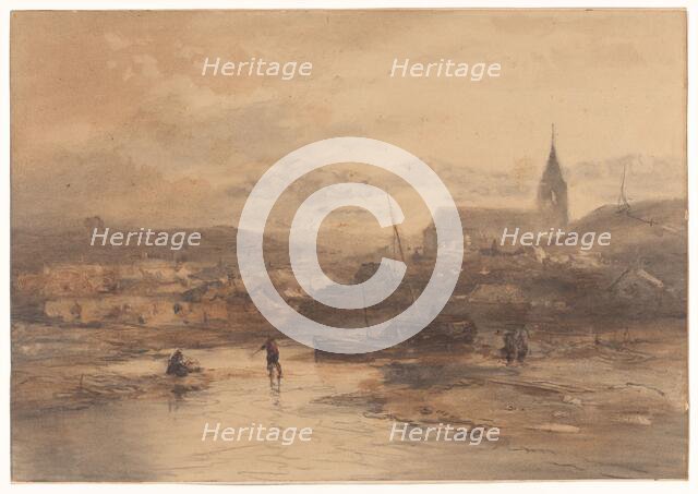 Landscape, 1823-1876. Creator: Salomon Leonardus Verveer.