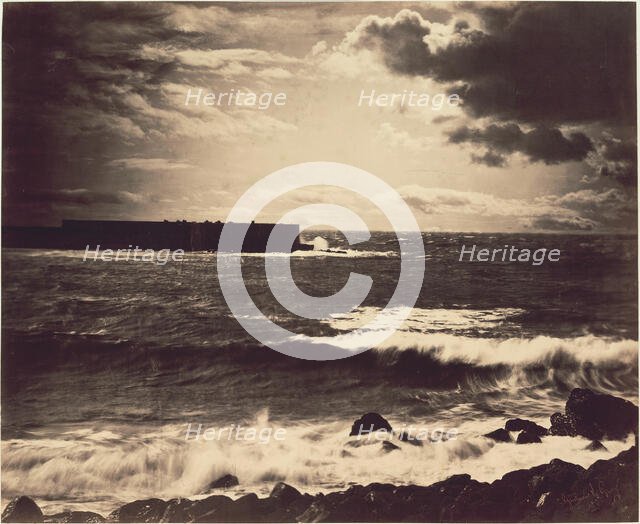 The Great Wave, Sète, 1857. Creator: Gustave Le Gray.