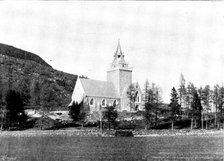 The new parish church at Crathie, 1895. Creator: W. Maxwell Maynard.