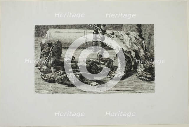 Mementos of a Trip, 1862. Creator: Jules-Ferdinand Jacquemart.