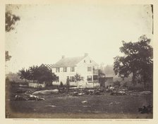 Trossell's House, Battle-Field of Gettysburg, July 1863. Creator: Alexander Gardner.