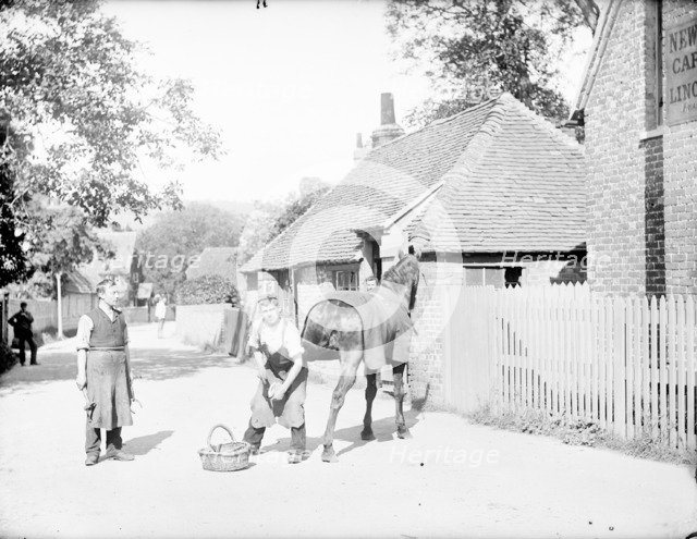 Goring Smithy, Goring, Oxfordshire, 1895. Artist: Henry Taunt