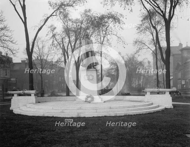 Macomb Statue, Detroit, Mich., c.between 1910 and 1920. Creator: Unknown.