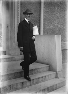 William Gibbs McAdoo, Secretary of The Treasury, 1916.  Creator: Harris & Ewing.