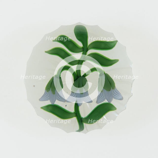 Paperweight, England, c. 1845-60. Creator: Unknown.