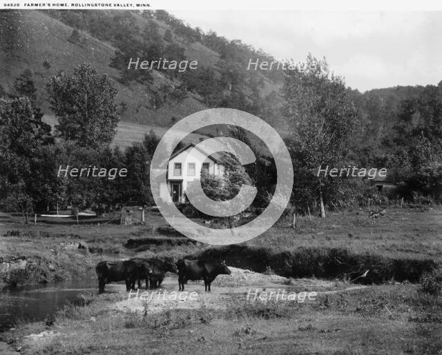 Farmer's home, Rolling Stone Valley, Minn., between 1880 and 1899. Creator: Unknown.
