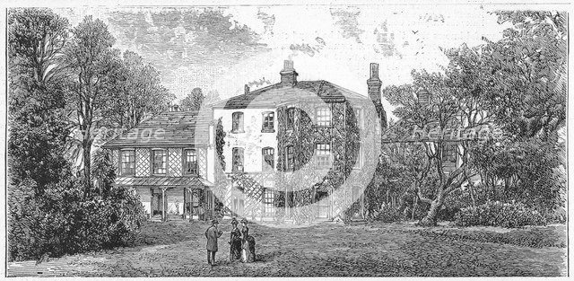Down House, near Beckenham, Kent, 1887. Artist: Unknown