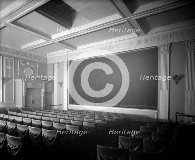 The auditorium of the Little Theatre, John Adam Street, London, 1912. Artist: Bedford Lemere and Company