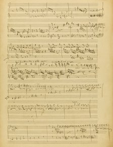 The autograph manuscript: Falstaff, opera in three acts, 1894.