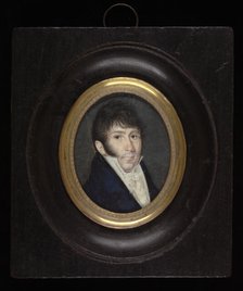 Portrait of a Gentleman, ca. 1822. Creator: Jean B. Sel.