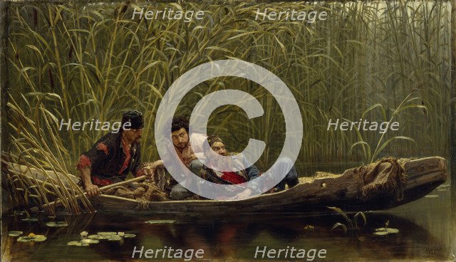 The seedy men, 1882. Artist: Savitsky, Konstantin Apollonovich (1844-1905)