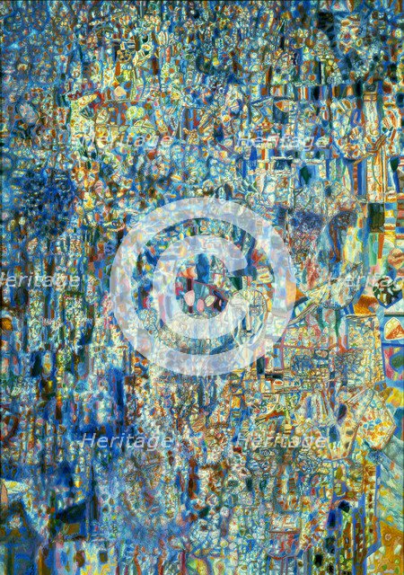 People, 1930. Artist: Filonov, Pavel Nikolayevich (1883-1941)