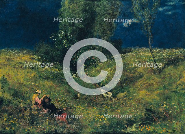 Summer, 1872. Artist: Thoma, Hans (1839-1924)