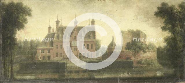 Castle of Nieuw Teylingen, c.1785. Creator: Niels Rode.
