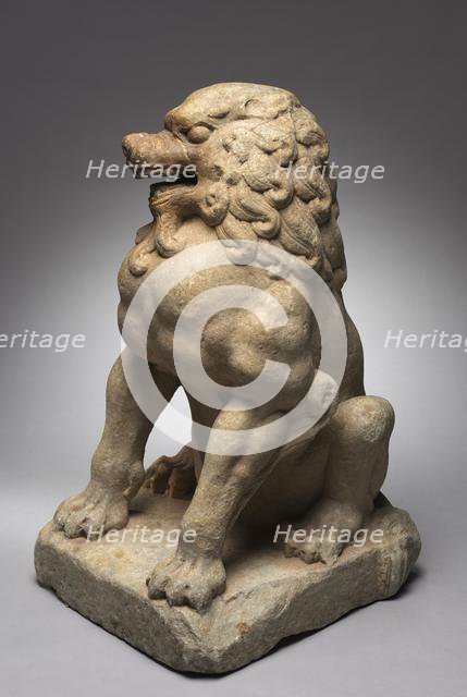 Guardian Lion, c. 600. Creator: Unknown.