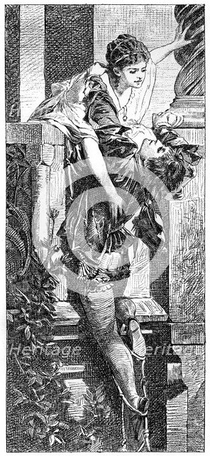 'Romeo and Juliet', c1880-1882. Artist: Hans Makart