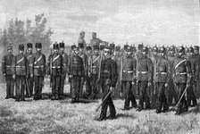 The Royal Visit to Edinburgh: Scottish Engineer Volunteers, 1881. Creator: W. I. Mosses.