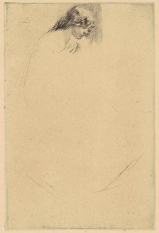 Jo's Bent Head, 1861. Creator: James Abbott McNeill Whistler.