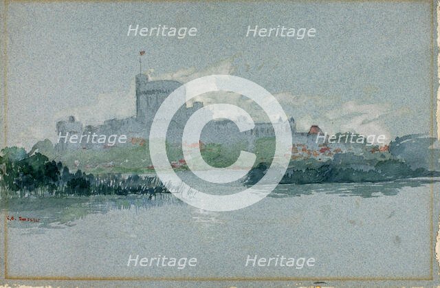 Windsor Castle, England, 1905. Creator: Cass Gilbert.