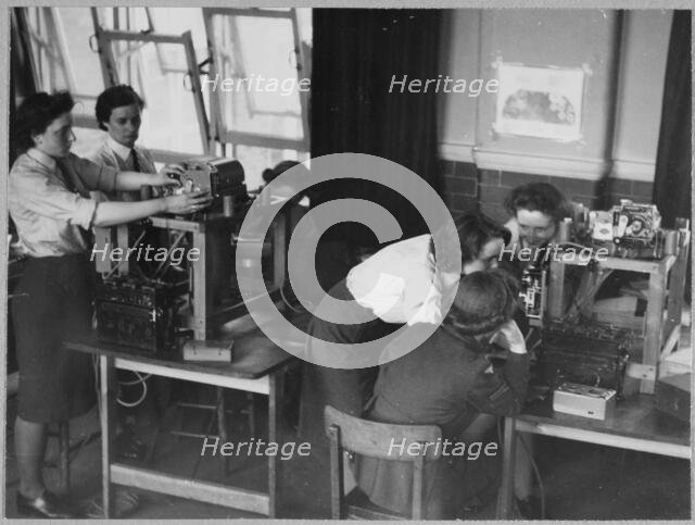 Royal Air Force No. 2 School of Photography, Palatine Road, Blackpool, 1942-1943. Creator: Barnet Saidman.
