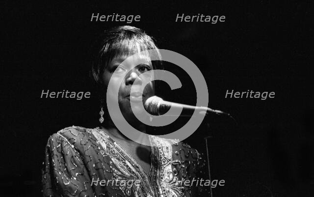 Ernestine Anderson, Ronnie Scott’s Jazz Club, Soho, London, Oct 1994. Creator: Brian O'Connor.