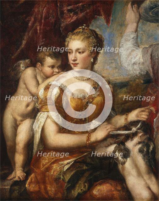 Venus Blindfolding Cupid, c. 1566/1570 or c. 1576/1580. Creator: Unknown.